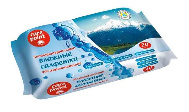 Влажные салфетки антибактериальные