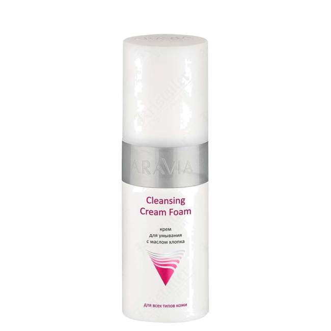 Крем для умывания с маслом хлопка Cleansing Cream Foam