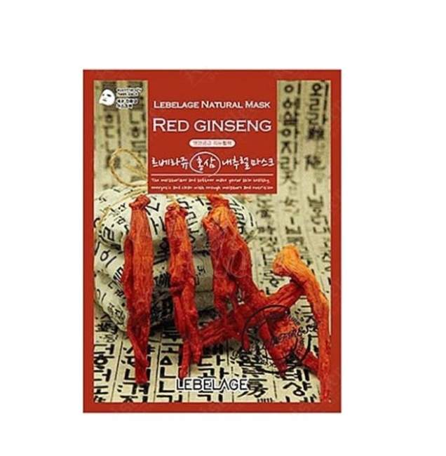 Маска тканевая с экстрактом красного женьшеня Маска тканевая с экстрактом красного женьшеня